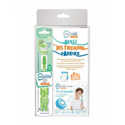 Sensodyne Kids Crocodile Toothbrush Set: Make Brushing Fun with Smart Tracking - Promotes Healthy Dental Hygiene