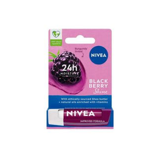 Nivea Black Berry Shine Lip Care Balm - Moisturizing, Subtle Shine, Blackberry Scent Nivea Black Berry Shine Lip Balm - Moisturizing & Shine Nivea Black Berry Shine Lip Care Balm, Moisturizing lip balm, Lip care with natural oils, Subtle shine lip balm, Blackberry scented lip care, Lip balm for dry lips, Natural lip care, Lip care routine, Nivea lip care, Blackberry lip balm, Hydrating lip balm