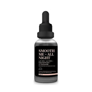 She Vec Smooth Me Night Serum for Skin Care - Anti-Aging, Hydrating Serum with Hyaluronic Acid, Vitamin C, and Retinol for Oily, Acne-Prone Skin - 30ml She Vec Night Serum for Anti-Aging & Hydration Night Serum, Skin Care, Anti-Aging, Hyaluronic Acid, Vitamin C, Retinol, Sensitive Skin, Hydrating Serum, Non-greasy, Dermatologically Tested, Oily Skin, Acne-Prone Skin, Skincare Routine, Glowing Skin, Youthful Skin