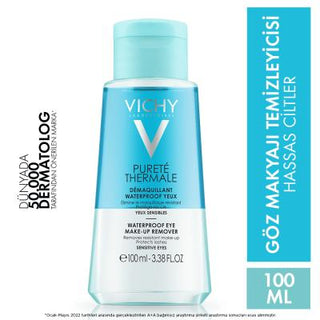 Vichy Purete Thermale Dual-Phase Eye Makeup Remover - Gentle, Effective, and Hypoallergenic Makeup Removal for Sensitive Eyes Vichy Purete Thermale Eye Makeup Remover - Gentle & Effective makeup remover, eye makeup remover, dual-phase makeup remover, Vichy Purete Thermale, hypoallergenic skincare, gentle makeup removal, sensitive skin, thermal water, paraben-free, eye-friendly cleansing agents