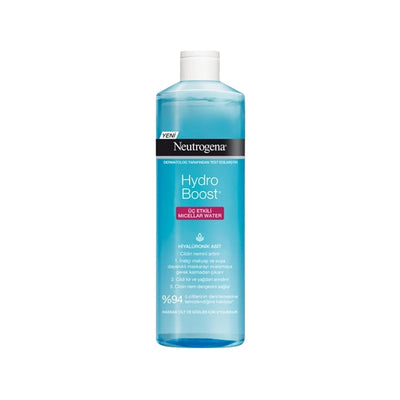 Neutrogena Hydro Boost Micellar Water 400ml - Gentle Facial Cleanser for Sensitive Skin