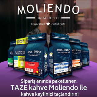 Moliendo Colombian Coffee - Arabica Ground Coffee for Rich Flavor (250g) Moliendo Colombian Arabica Coffee - Rich Flavor Colombian coffee, Arabica coffee, ground coffee, filter coffee, specialty coffee, coffee enthusiasts, high-quality coffee, rich flavor, smooth coffee, chocolate notes, hazelnut notes, cocoa aroma, medium-high body, coffee connoisseur, coffee lovers