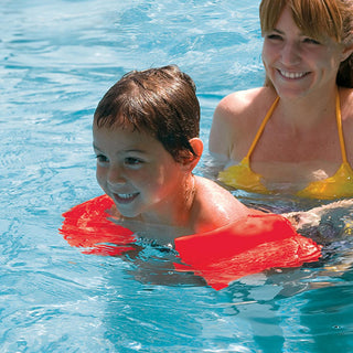 Intex Children's Swim Arm Floats: Double Chamber Design for Enhanced Water Safety (6-12 Years) Intex Kids Swim Arm Floats: Safe Swim Training for Children children's arm floats, swim arm bands, kids swim training aid, inflatable arm floats, swim floaties for kids, children's water safety, arm floats for 6-12 year olds, arm floats, swim training, water safety, kids swimming, inflatable, vinyl, double chamber, buoyancy aid, red, swimming pool, beach, water, summer, swim equipment, swim gear, learning to swim,