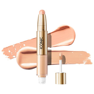 Radiant Concealer & Brightening Crayon Duo - Vegan, Cruelty-Free Makeup for Flawless Skin Radiant Concealer & Brightening Crayon Duo - Vegan & Cruelty-Free vegan concealer, cruelty-free brightening crayon, liquid concealer for dark circles, brightening under-eye makeup, dual-ended concealer and highlighter, makeup for flawless skin, vegan makeup, cruelty-free makeup, concealer for blemishes, under-eye brightening, flawless complexion, beauty essentials, makeup must-haves, vegan beauty products, cruelty-free