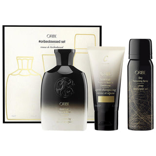 OribeObsessed Hair Care Set: Repair, Restore & Volumize - Luxury Vegan & Cruelty-Free Shampoo, Conditioner & Texturizing Spray | TSA Approved Oribe Hair Set: Repair, Restore & Volumize | Luxury Vegan Hair Care Oribe hair set, repair and restore shampoo, dry texturizing spray, vegan hair care, cruelty-free shampoo conditioner, damaged hair repair, volumizing hair spray, TSA approved hair products, luxury hair care set, OribeObsessed, hair care set, shampoo, conditioner, texturizing spray, hair repair, hair v