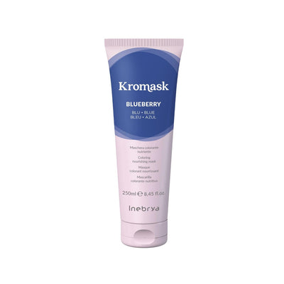 Inebrya Kromask Blueberry Hair Care Mask - Nourishing Toning Mask for Color-Treated Hair, 250ml