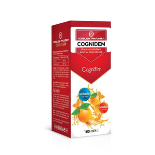 cognidem syrup orange flavor 150ml, cognidem syrup bottle Cognidem Syrup - Orange Flavor | 150 ml Cognidem Syrup - Orange Flavor | 150 ml cognidem, syrup, orange-flavor, dietary-supplement, citicoline, phosphatidylserine, children-health, adult-supplement, brain-health, ai-generated