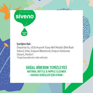siveno baby bottle cleaner 500ml, natural formula for baby feeding items, eco-friendly baby bottle cleaner Siveno Baby Bottle Cleaner - Natural Emzik & Biberon Cleaner | 500ml Siveno Baby Bottle Cleaner - 500ml Natural Formula siveno, baby-bottle-cleaner, natural-cleaner, vegan, cruelty-free, baby-products, eco-friendly, parenting, cleaning-supplies, ai-generated