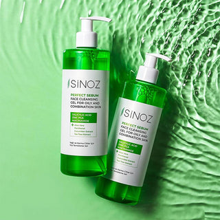 Sinoz Oily & Combination Skin Face Wash: Salicylic Acid Cleanser for Acne & Pore Cleansing - Oil & Sebum Control, Gentle & Hydrating (13.53 fl oz) Sinoz Oily Skin Face Wash: Acne & Pore Cleansing Salicylic Acid oily skin face wash, combination skin cleanser, acne face wash, salicylic acid cleanser, pore cleansing face wash, oil control face wash, tea tree oil face wash, facial cleanser for oily skin, sebum control cleanser, Sinoz face wash, face wash, facial cleanser, oily skin, combination skin, acne, blem