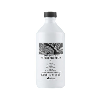 Davines NaturalTech Tailoring Base 1 Volume 500ml - Professional Hair Volumizing Product for Individuals Seeking Hair Ca