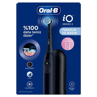 Oral-B iO Series 2 Electric Toothbrush & Travel Case - Black