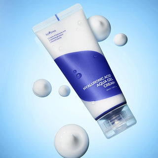 Isntree Hyaluronic Acid Aqua Gel Cream: Intense Hydration, Lightweight Moisturizer for Dry Skin - Dermatologically Tested Isntree Hyaluronic Acid Cream: Hydrating Gel Moisturizer hyaluronic acid cream, gel moisturizer, hydrating gel cream, dry skin moisturizer, Isntree hyaluronic acid, hyaluronic acid aqua gel, dermatologically tested moisturizer, hyaluronic acid, gel cream, hydrating, moisturizing, dry skin, sensitive skin, skincare, beauty, Korean skincare, K-beauty, face cream, face moisturizer, aqua gel