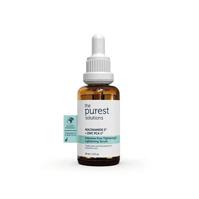 The Purest Solutions Acne Treatment Serum - Niacinamide 5% + Zinc PCA 1% - Reduces Pores, Balances Skin Tone, Controls A