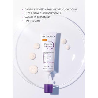 Bioderma Cicabio SPF50+ Cream - Hypoallergenic Sunscreen for Sensitive Skin, Fragrance-Free, 1.35 fl oz Bioderma Cicabio SPF50+ Cream - Hypoallergenic Sunscreen SPF50+ sunscreen cream, hypoallergenic sun protection, fragrance-free skincare, Bioderma Cicabio, sunscreen for sensitive skin, sun protection, sensitive skin care, fragrance-free, hypoallergenic, skincare, sun care, dermatologically tested