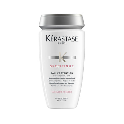 Kerastase Anti-Hair Loss Shampoo - Specifique Bain Prevention for Thinning Hair, 8.45 fl oz - Gentle, Salon Quality Hair