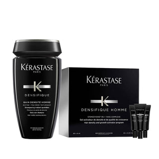 Kerastase Densifique Homme Hair Density Improvement Kit - Intensive Hair Care for Men Kerastase Densifique Homme Hair Care Kit Kerastase Densifique Homme, Hair density improvement, Men's hair care products, Professional hair care, Intensive hair treatment, Hair thinning solution, Men's grooming, Hair care kit, Kerastase, Hair restoration, Men's hair loss