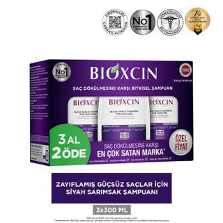 Bioxcin Anti-Hair Loss Shampoo with Black Garlic Extract - 300ml Nourishing & Strengthening Hair Care Bioxcin Anti-Hair Loss Shampoo - 300ml hair loss shampoo, black garlic shampoo, Bioxcin shampoo, anti-hair loss, nourishing shampoo, hair care, strengthening shampoo, scalp nourishment, gentle shampoo, daily hair care, hair loss solution, keratin shampoo, vitamin-enriched shampoo