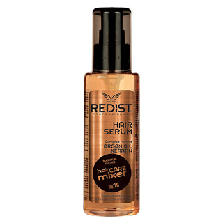 redist argan keratin hair serum bottle, redist hair serum application Redist Argan Keratin Hair Serum - Nourishes & Protects Hair | 4.23 fl oz Redist Argan Keratin Hair Serum - 125 ml redist, argan-oil, keratin-serum, hair-care, frizz-control, heat-protection, soft-hair, shiny-hair, styling-tools, ai-generated