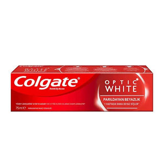 Colgate Optic White Whitening Toothpaste with Sparkling Mint Freshness, 2.54 fl oz Colgate Optic White Toothpaste - Whitens & Freshens whitening toothpaste, fluoride toothpaste, oral care products, teeth whitening toothpaste, mint flavor toothpaste, Colgate, oral hygiene, dental care, whitening oral care, fresh breath, tartar prevention, smile enhancement, daily oral care, cosmetic dentistry, oral health maintenance