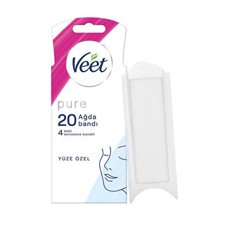 Veet Pure Facial Wax Strips for Sensitive Skin - Hypoallergenic Hair Removal for Face, Easy-Gelwax Technology, 20 Strips & 4 Wipes Veet Pure Facial Wax Strips - Hypoallergenic Hair Removal Facial wax strips, Hypoallergenic hair removal, Sensitive skin waxing, Easy hair removal for face, Veet Pure facial wax strips, Facial hair removal, Wax strips for sensitive skin, Hair removal for face, Hypoallergenic wax strips, Easy-Gelwax technology, Smooth skin, Hair-free skin, Beauty products for women, Skincare, Hai