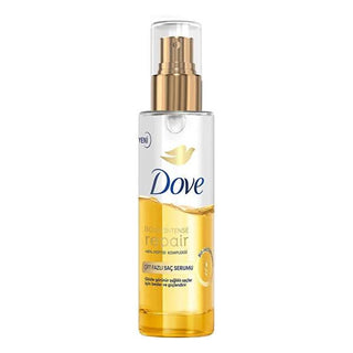 Dove Bond Intense Repair Hair Serum - Reverse 3 Years of Damage, Peptide Complex, Split End Treatment, Frizz Control - 2.71 fl oz Dove Hair Serum - Repair Damaged Hair, Frizz Control, Split Ends hair serum, damaged hair repair, split end treatment, frizz control serum, peptide hair treatment, Dove hair serum, heat damage repair, chemical damage repair, hair strengthening serum, hair bond repair, hair repair, split ends, frizz control, peptide complex, hair treatment, hair care, beauty, women's hair care, he