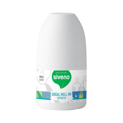 Siveno Natural Roll-On Deodorant: Organic Lavender & Tea Tree, Aluminum-Free, Fresh Scent, Sensitive Skin & Active Lifes