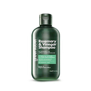 Greenlabel Rosemary & Apple Cider Vinegar Shampoo: Sulfate & Paraben-Free, Promotes Hair Growth, Anti-Dandruff, Natural Shampoo for Healthy Hair Greenlabel Rosemary Shampoo: Hair Growth, Anti-Dandruff, Sulfate-Free rosemary shampoo, apple cider vinegar shampoo, sulfate-free shampoo, paraben-free shampoo, hair growth shampoo, anti-dandruff shampoo, natural shampoo, shampoo for oily scalp, shampoo for hair loss, shampoo for dry hair, rosemary oil, apple cider vinegar, caffeine, hyaluronic acid, milk protein, 