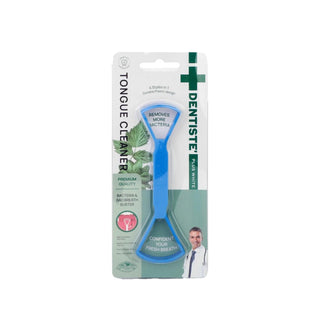 Dentiste Plus White Tongue Cleaner: Fresher Breath & Superior Oral Hygiene - Remove Tongue Bacteria, Food Debris Dentiste Tongue Cleaner: Fresh Breath & Oral Hygiene tongue cleaner, oral hygiene, breath freshener, dentiste tongue cleaner, tongue scraper, remove tongue bacteria, oral care, fresh breath, dental hygiene, tongue scraper for adults, tongue brush, bad breath solution, clean tongue, mouth hygiene, dentiste, tooth care, health, beauty, personal care