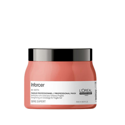 L'Oreal Professionnel Paris Serie Expert Inforcer Hair Strengthening Mask 500ml - Anti-Breakage Hair Mask for Damaged Ha