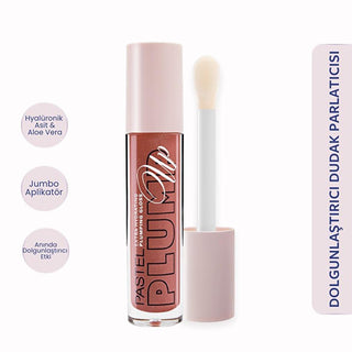 Pastel Profashion Plump Up Extra Hydrating Plumping Gloss 202 - Vegan Hydrating Lip Gloss with Plumping Effect Pastel Profashion Plump Up Lip Gloss - Vegan & Hydrating hydrating lip gloss, plumping lip gloss, vegan cosmetics, cruelty-free beauty products, paraben-free lip care, lip care, vegan lip gloss, cruelty-free lip gloss, hyaluronic acid lip gloss, aloe vera lip gloss, cosmetic, beauty product, lip hydration, lip plumping