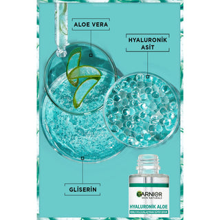 Garnier Hyaluronic Aloe Vera Hydrating Super Serum - Plump & Smooth Skin - Anti-Aging Facial Serum for All Skin Types Garnier Hyaluronic Aloe Serum: Hydrate, Plump & Smooth Skin hyaluronic acid serum, aloe vera serum, hydrating serum, anti-aging serum, Garnier serum, skin plumping serum, facial serum, serum for dry skin, serum for sensitive skin, 3% glycerin serum, Garnier, hyaluronic acid, aloe vera, hydrating, anti-aging, skin plumping, dry skin, sensitive skin, glycerin, facial, beauty, skincare, moistur