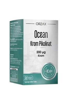Orzax Chromium Picolinate Supplement, 90 Capsules - Vegan & Vegetarian Friendly, 200 mcg Chromium per Capsule