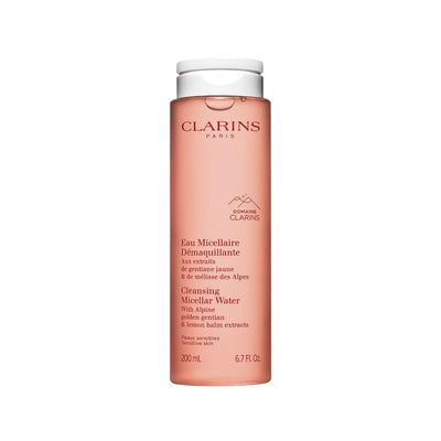 Clarins Gentle Micellar Water: Effectively Removes Makeup & Impurities, Perfect for Sensitive Skin - Cleansing Water, 6.
