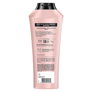 Gliss Split Hair Miracle Repairing Shampoo for Damaged Hair - Silicone-Free, Nourishing, and Split End Repair - 13.53 fl oz Gliss Split Hair Miracle Shampoo - Repair & Nourish Damaged Hair repairing shampoo, split end repair, silicone-free shampoo, damaged hair care, hair nourishment shampoo, hair care, hair repair, nourishing shampoo, split end solution, healthy hair, hair growth, Gliss, hair products