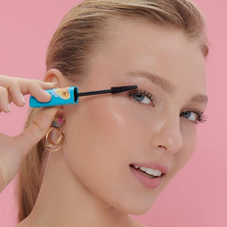 Show by Pastel 24H Long Lasting Volume Mascara, Close-up of Show Your Look Mascara brush, Mascara packaging from Secret Garden collection Show by Pastel 24H Long Lasting Volume Mascara - Extra Volume and Long-Lasting Effect for Makeup Users | 0.3 fl. oz. Show by Pastel 24H Long Lasting Volume Mascara mascara, makeup, cruelty-free, vegan, long-lasting, water-resistant, plant-extracts, volumizing, beauty, ai-generated