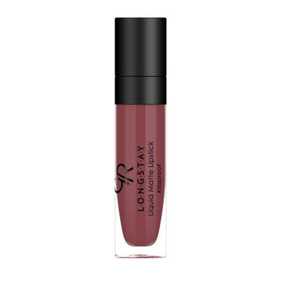 Golden Rose Longstay Liquid Matte Lipstick: Intense Color, Long-Lasting, Non-Drying Formula with Vitamin E & Avocado Oil