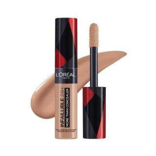 loreal paris infaillible more than concealer 328 lin tube, high coverage concealer swatch 328 lin, applying loreal paris concealer 328 lin L'Oreal Paris Infaillible More Than Concealer - 328 Lin | High Coverage L'Oreal Paris Infaillible Concealer - 328 Lin - Long-lasting loreal-paris, infaillible-concealer, high-coverage, makeup, women, teenagers, concealer, makeup-users, beauty, ai-generated
