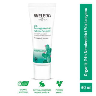 Weleda Cactus 24h Moisturizing Face Lotion - Natural, Organic Skincare for Normal to Combination Skin Weleda Cactus Face Lotion - Natural Moisturizer moisturizing face lotion, natural skincare, organic face lotion, Weleda, Cactus face moisturizer, normal skin, combination skin, paraben-free, phthalate-free, synthetic perfume-free, colorant-free, 24-hour moisturizing, lightweight, quick-absorbing, natural ingredients, organic ingredients, skincare routine, daily moisturizer, hydration, skin balance