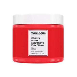 Maruderm 10% Urea Moisturizing Body Cream for Dry & Sensitive Skin - 400ml Maruderm 10% Urea Body Cream for Dry Skin Urea body cream, Moisturizing cream for dry skin, Sensitive skin care, Body hydration cream, Natural skin soothing ingredients, Dry skin relief, Sensitive skin moisturizer, Hydrating body cream, Skin care for dry environments, Calendula benefits, Panthenol skin benefits