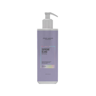 Lewel Mood Premium Supreme Blond Shampoo for Blonde & Light Hair - Nourishing Care for Vibrant Color, 13.53 fl oz Lewel Mood Blond Shampoo - Premium Care for Blonde Hair Lewel Mood Premium Supreme Blond Shampoo, Blonde hair care shampoo, Light-colored hair shampoo, Premium hair care products, Nourishing shampoo for colored hair, Hair care for blonde hair, Premium shampoo, Lewel Mood hair care, Blonde hair nourishment, Hair color protection, Gentle hair care, Moisturizing shampoo