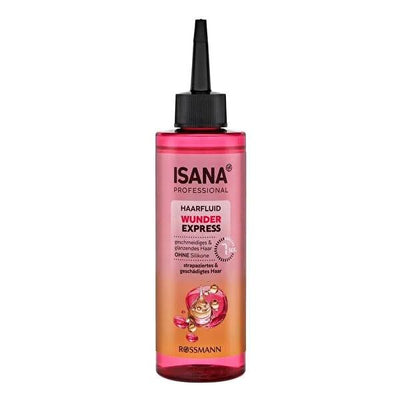 Isana Professional Wunder Express Hair Care Serum for Shine, Smoothness & Easy Combing - 200ml, Vegan & Dermatologically