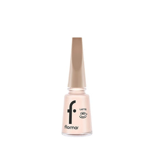 Flormar Glossy Intense Color Nail Polish in Vanilla Cream