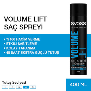 Syoss Volume Lift Hair Spray: Achieve 48H Lasting Volume & Thicker Hair - Hair Strengthening Spray Syoss Volume Lift: 48H Volume & Strong Hold Hair Spray Syoss Volume Lift Hair Spray, hair volume spray, long lasting hair hold, hair strengthening spray, 48 hour hair volume, saç spreyi, volume hair products, thickening hair spray, hair spray, volume spray, hair hold, hair strengthening, hair styling, styling product, volume lift, strong hold, long-lasting hold, hair care, beauty product, hair volume, hair thi