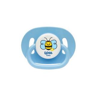 Wee Baby BPA-free Silicone Oval Pacifier for Babies 18+ Months - Smooth, Transparent, and Sterilizable Wee Baby BPA-free Oval Pacifier for 18+ Months Baby Pacifier, BPA-free Pacifier, Silicone Pacifier, Oval Pacifier, Sterilizable Pacifier, Baby Soothing, Infant Care, Newborn Essentials, Baby Gift, Parenting Must-Haves