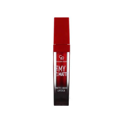 Golden Rose Matte Liquid Lipstick No:12 - Rich Pigment, Non-Drying Formula, Long Lasting Color - Best Affordable Lipstic