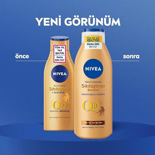 Nivea Nivea Q10 Firming & Tanning Body Lotion - Moisturizing, Sunless Tan, Firming Body Care for Fair to Medium Skin Tones Nivea Q10 Firming Body Lotion - Moisturizing Sunless Tan Nivea Q10 Firming Body Lotion, Sunless Tanning Lotion, Moisturizing Body Cream, Firming Body Care, Dermatologically Tested Body Lotion, Body Moisturizer, Sunless Tan, Firming Body Lotion, Body Care, Skincare, Cosmetics, Beauty Products, Fair Skin, Medium Skin Tones, Sensitive Skin, Hydrating Body Lotion, Floral Scent, Q10, Lotus F