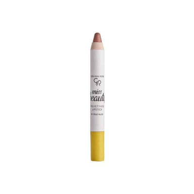 Golden Rose Miss Beauty True Nude Lipstick: Velvety Matte, Long-Lasting, Non-Drying Formula for a Perfect Nude Lip