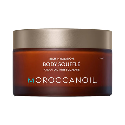 Moroccanoil Body Souffle Moisturizer - Hydrating, Lightweight Body Cream with Argan Oil & Squalane