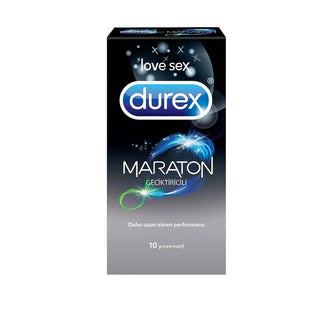 durex maraton delaying condom box, durex maraton condom opened Durex Maraton Delaying Condom - Extended Pleasure | 10 Pack Durex Maraton Delay Condom - 10 Pack durex, delaying-condom, adult-products, couple-intimacy, sexual-health, condoms, longer-pleasure, easy-on, ai-generated, 10-pack