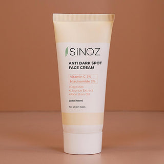 Sinoz: Advanced Skin Lightening Cream - Vitamin C & Niacinamide Dark Spot Corrector, Blemish Removal Skin Tone Evening, Radiant Complexion, 1.35 fl oz Sinoz Skin Lightening Cream - Dark Spot Corrector, Radiant Skin Sinoz Leke Kremi, skin lightening cream, blemish removal cream, skin tone evening cream, Vitamin C cream for dark spots, Niacinamide cream for hyperpigmentation, anti-blemish cream, skin brightening cream, dark spot corrector, dark spot removal, hyperpigmentation treatment, even skin tone, radian
